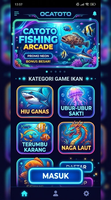 Cuplikan layar menu unduhan ocatoto untuk perangkat Android